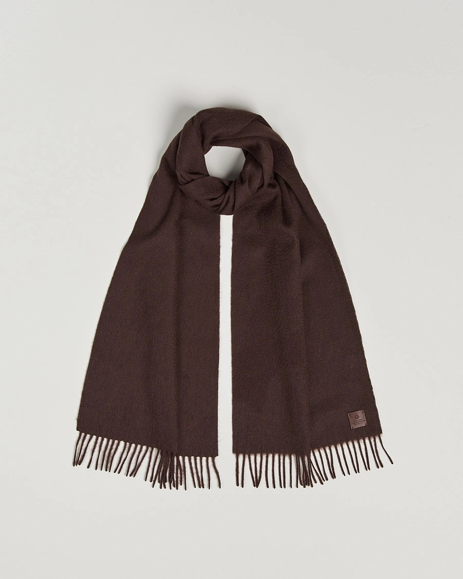 Heren | Amanda Christensen | Amanda Christensen Merino Wool Scarf Brown