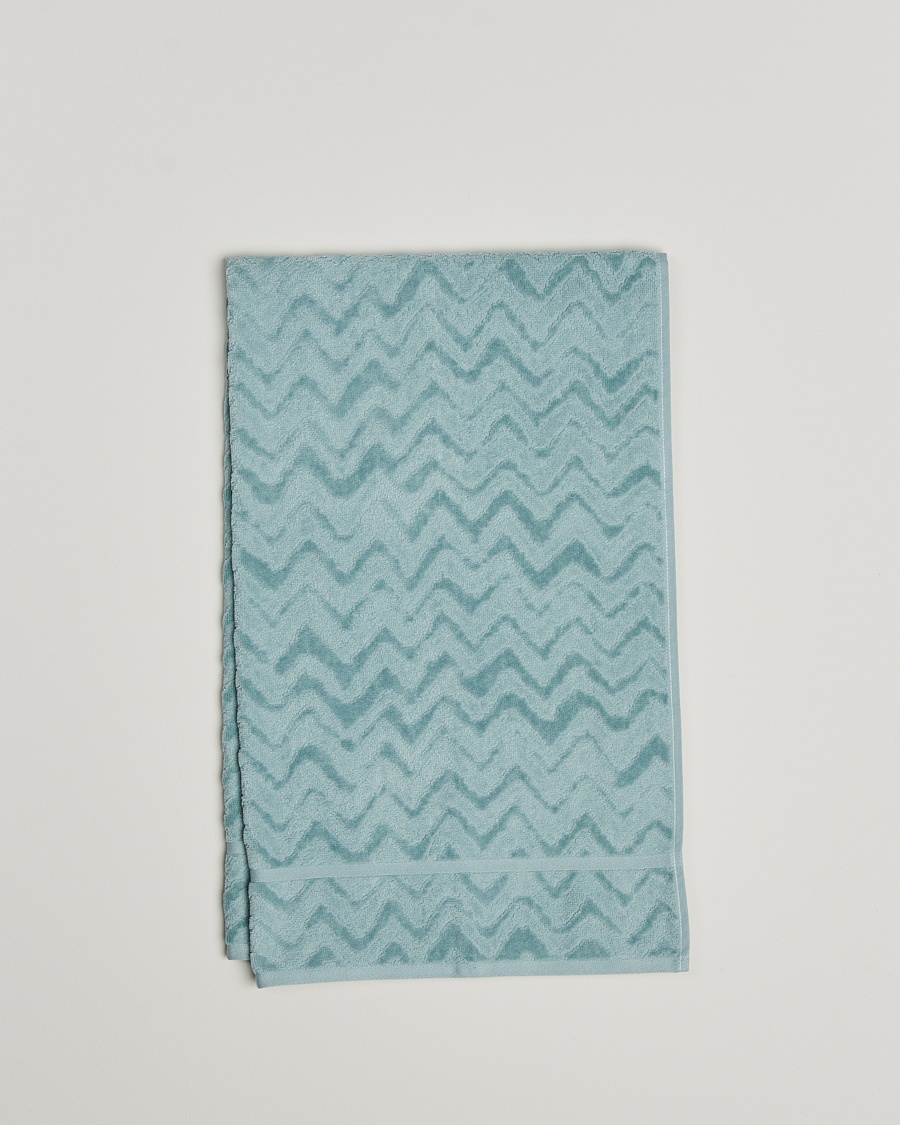 Heren | Missoni Home | Missoni Home Rex Bath Towel 70x115 cm Light Blue