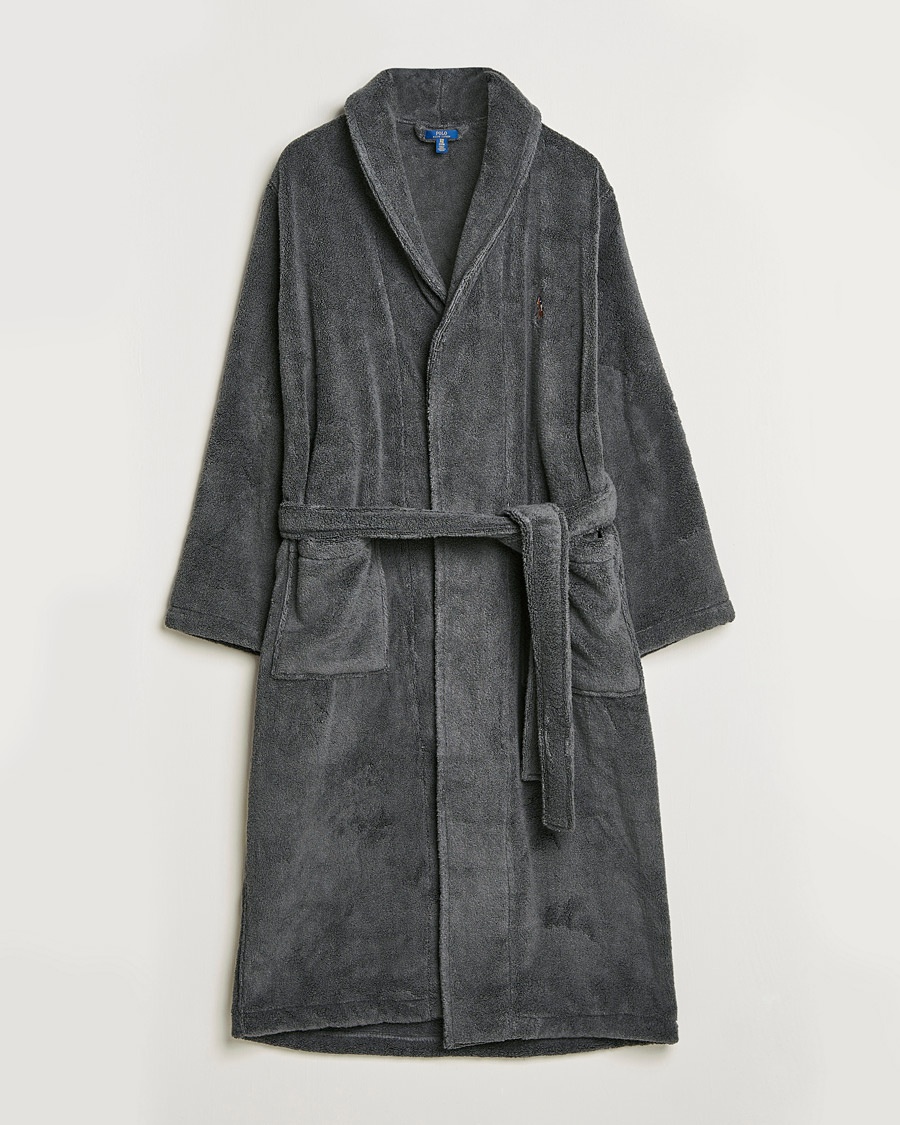 Heren | Polo Ralph Lauren | Polo Ralph Lauren Cotton Terry Robe Dark Slate