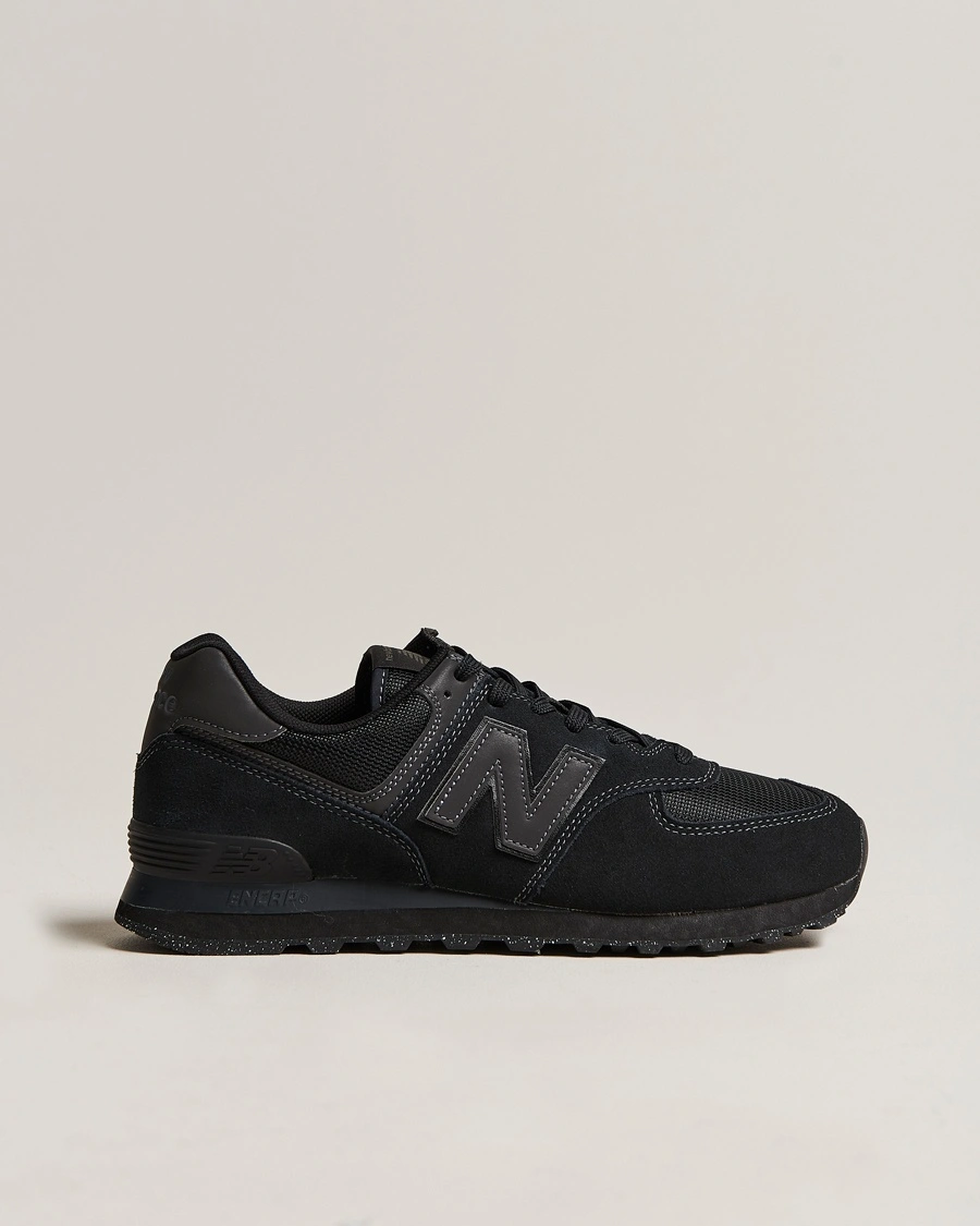 Heren | New Balance | New Balance 574 Sneakers Full Black