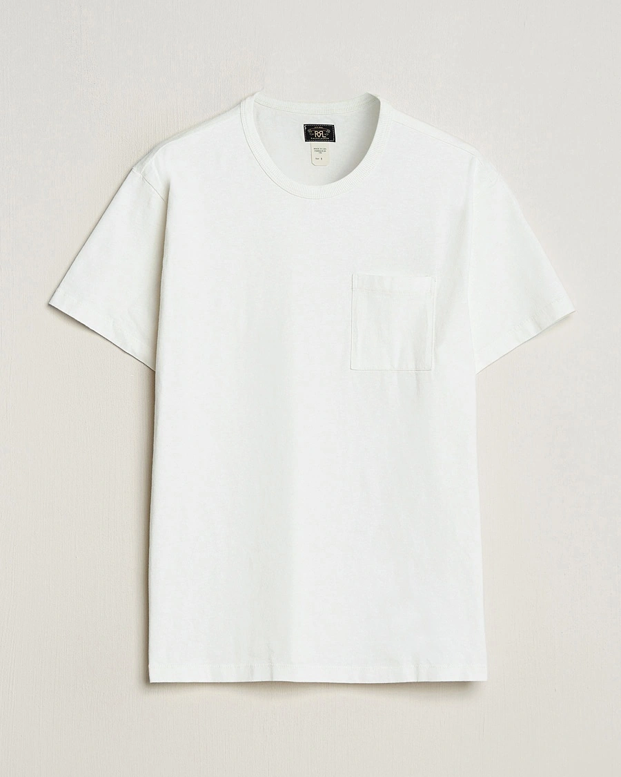 RRL 2-Packet Pocket Tee Warm White – Wit