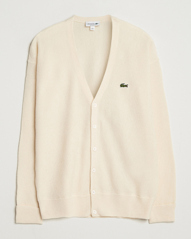 Heren | Lacoste | Lacoste Carded Wool Cardigan Lapland