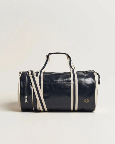 Heren | Fred Perry | Fred Perry Classic Barrel Bag Navy/Ecru