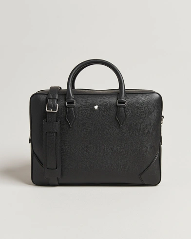 Heren | Montblanc | Montblanc Soft Grain Document Case Black