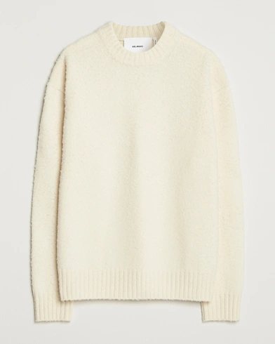 Heren | Axel Arigato | Axel Arigato Miles Bouclé Knitted Sweater Off White