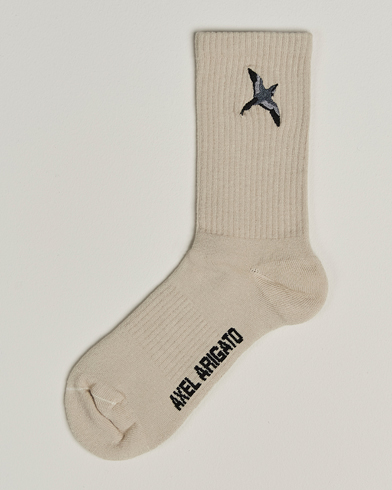 Heren | Axel Arigato | Axel Arigato Bee Bird Tube Sock Pale Beige