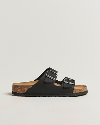 Heren | BIRKENSTOCK | BIRKENSTOCK Woman Arizona Classic Footbed Black Oiled Leather