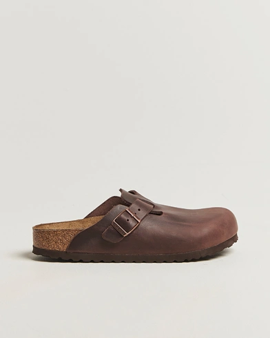 Heren | BIRKENSTOCK | BIRKENSTOCK Woman Boston Classic Footbed Habana Oiled Leather