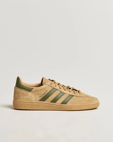 Heren | adidas Originals | adidas Originals Handball Special Sneaker Gold Beige/Green