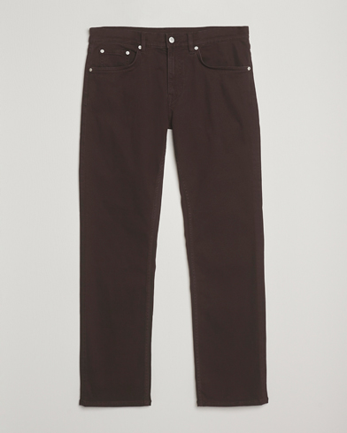 Heren | GANT | GANT Regular Fit Moleskin 5-Pocket Trousers Deep Brown