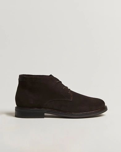 Heren | GANT | GANT St Fairkon Suede Chukka Boot Dark Brown