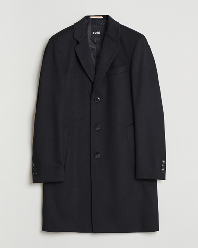 Heren | BOSS BLACK | BOSS BLACK Hyde Wool Coat Black