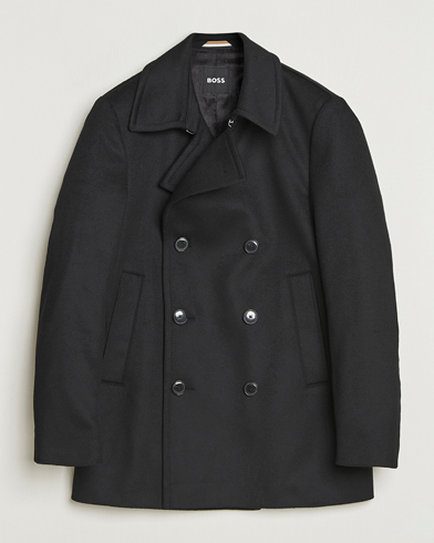 Heren | BOSS BLACK | BOSS BLACK Hyde Wool Peacoat Black
