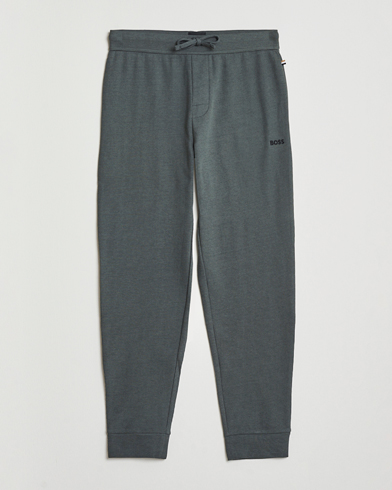 Heren | BOSS BLACK | BOSS BLACK Waffle Pyjama Pants Open Green