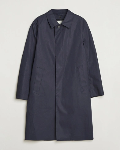 Heren | Mackintosh | Mackintosh Dunkeld Car Coat Navy