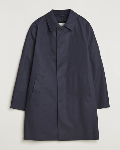 Heren | Mackintosh | Mackintosh Dunoon Car Coat Navy
