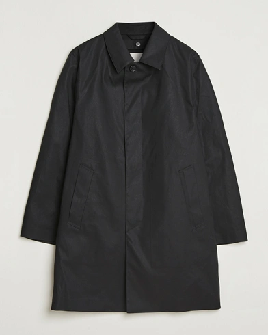 Heren | Mackintosh | Mackintosh Dunoon Car Coat Black