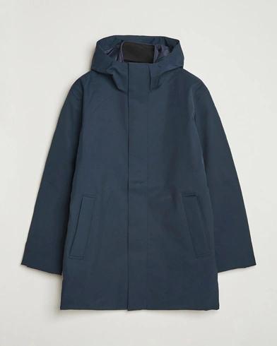 NN07 Blake Hooded Jacket Navy Blue – Blauw