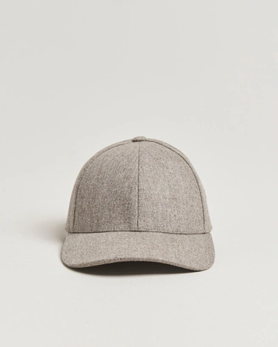 Heren | Varsity Headwear | Varsity Headwear Flannel Baseball Cap Umber Beige