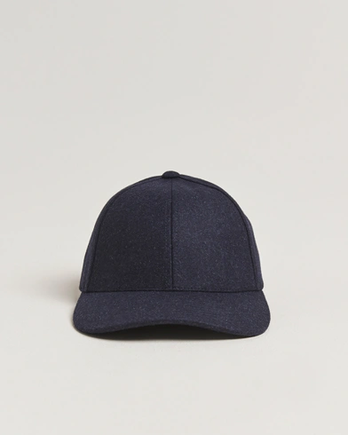 Heren | Varsity Headwear | Varsity Headwear Flannel Baseball Cap Dark Navy