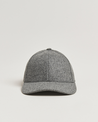 Heren | Varsity Headwear | Varsity Headwear Flannel Baseball Cap Granite Grey