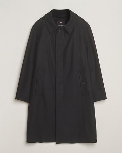 Heren | Gloverall | Gloverall Wool Mac Coat Black