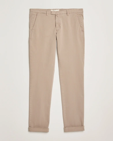 Heren | Briglia 1949 | Briglia 1949 Slim Fit Cotton Stretch Chino Beige