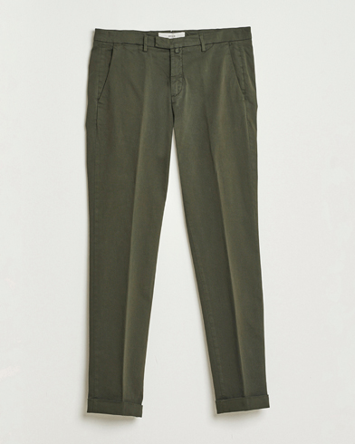 Heren | Briglia 1949 | Briglia 1949 Slim Fit Cotton Stretch Chino Military