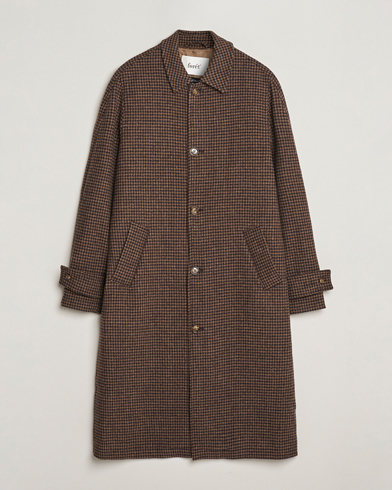 Heren | Forét | Forét Pine Wool Coat Brown