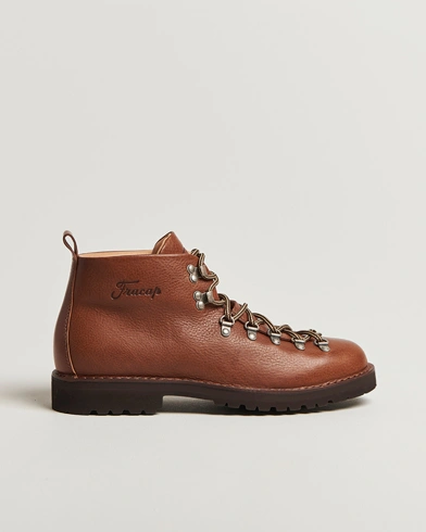Heren | Fracap | Fracap M120 Grained Leather Boot Brown