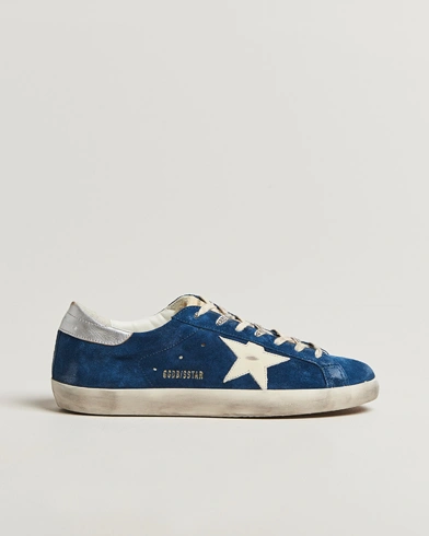 Heren | Golden Goose | Golden Goose Super-Star Sneakers Aviator Blue