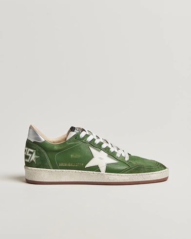 Heren | Golden Goose | Golden Goose Ball Star Sneakers Green/White