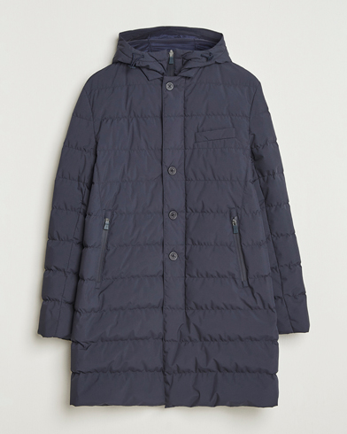 Heren | Herno | Herno Waterproof Down Coat Navy