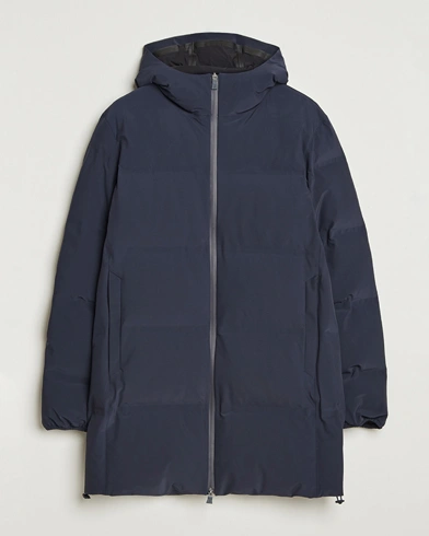 Heren | Herno | Herno Waterproof Stretch Down Parka Navy