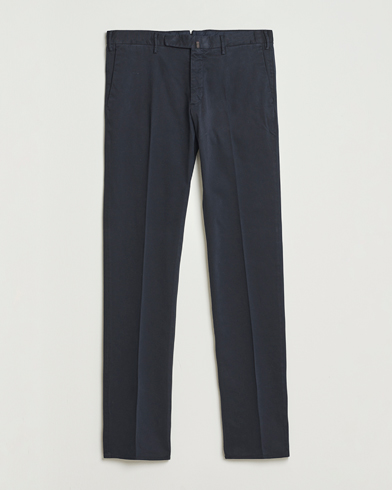 Heren | Incotex | Incotex Slim Fit Cotton Stretch Chinos Navy