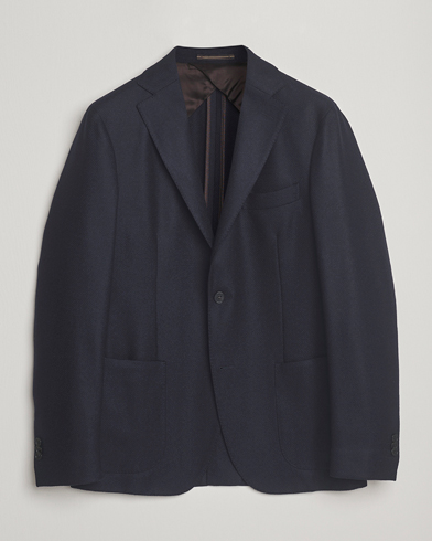 Heren | Incotex | Incotex Wool/Cashmere Blazer Navy