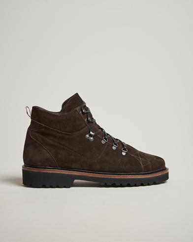 Heren | Kiton | Kiton St Moritz Winter Boots Dark Brown Suede