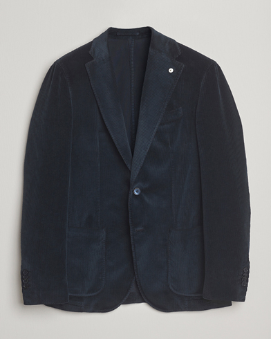 Heren | L.B.M. 1911 | L.B.M. 1911 Jack Corduroy Blazer Navy