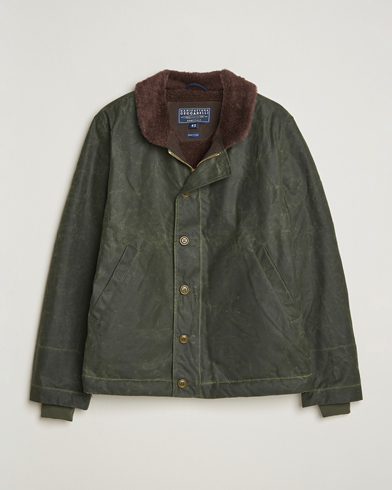 Heren | Manifattura Ceccarelli | Manifattura Ceccarelli Deck Jacket Dark Green