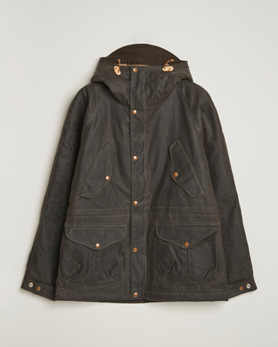 Heren | Manifattura Ceccarelli | Manifattura Ceccarelli New Fisherman Parka Chocolate