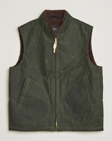 Heren | Manifattura Ceccarelli | Manifattura Ceccarelli Mountain Vest Dark Green