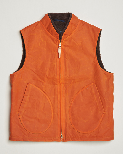 Heren | Manifattura Ceccarelli | Manifattura Ceccarelli Mountain Vest Orange