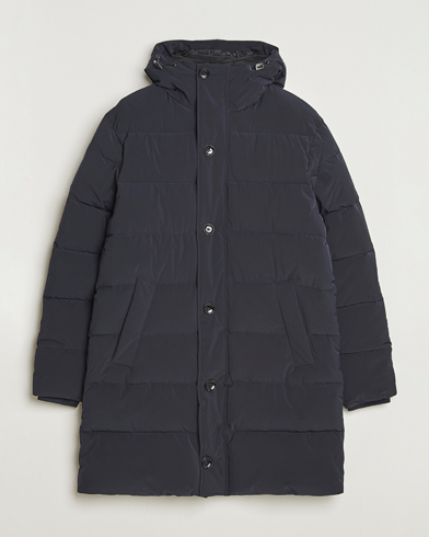 Heren | Oscar Jacobson | Oscar Jacobson Padded Parka Navy