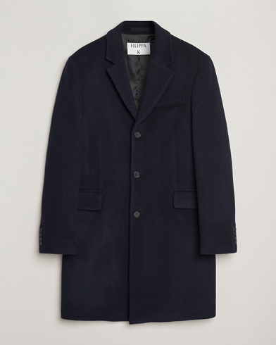 Heren | Filippa K | Filippa K William Wool Coat Navy