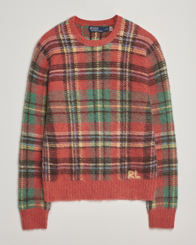 Heren | Polo Ralph Lauren | Polo Ralph Lauren Checked Wool Sweater Red Combo