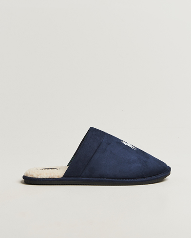 Heren | Polo Ralph Lauren | Polo Ralph Lauren Klarence Dress Slipper Navy/BlackWatch