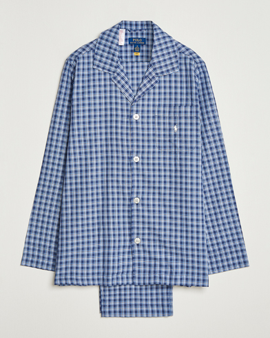 Heren | Polo Ralph Lauren | Polo Ralph Lauren Cotton Checked Pyjama Set Navy