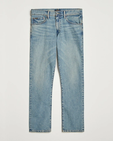 Heren | Polo Ralph Lauren | Polo Ralph Lauren Hampton Dixon Stretch Straight Jeans Mid Blue
