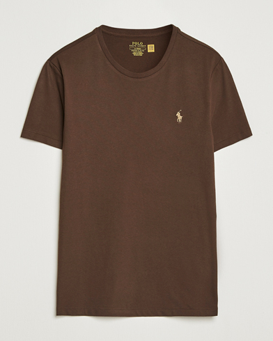 Heren | Polo Ralph Lauren | Polo Ralph Lauren Crew Neck T-Shirt Nutmeg Brown