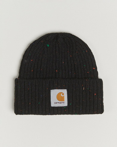 Heren | Carhartt WIP | Carhartt WIP Anglistic Wool/Cotton Beanie Black